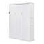 Lit escamotable mural avec tablettes Murphy
