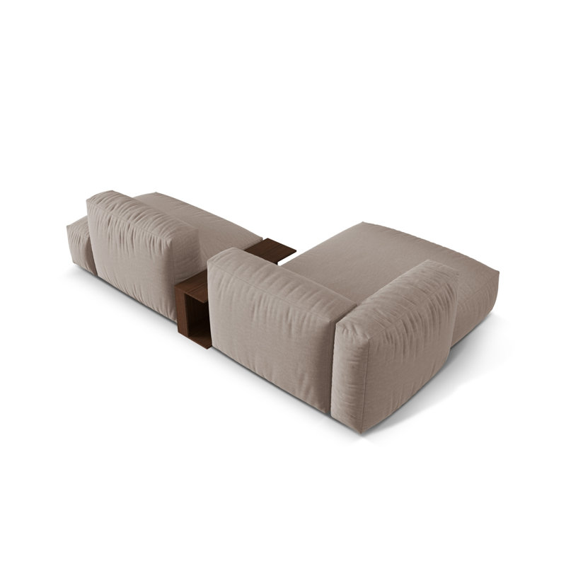 Carce 2 Seater Corner Sofa , Dark Beige