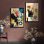 Art mural encadré, rétro, antique et classique pour chambre à coucher - 16 po x 24 po-314424867-314424865