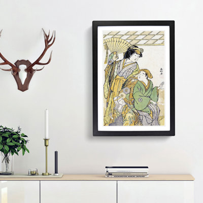 The Fourth Iwai Hanshiro by Katsukawa Shunsho - Picture Frame Painting Print