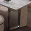 Bureau double caisson en pierre frittée avec tiroirs-776854640