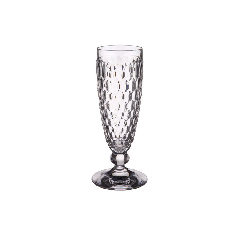 Villeroy & Boch Boston 4.75 oz Crystal Flute, White