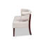 Canapé capitonné à accoudoirs roulés Jared, polyester beige ciel neutre