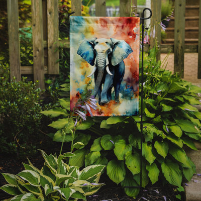 Drapeau de jardin en polyester double face H 15,5 po x l 11,25 po