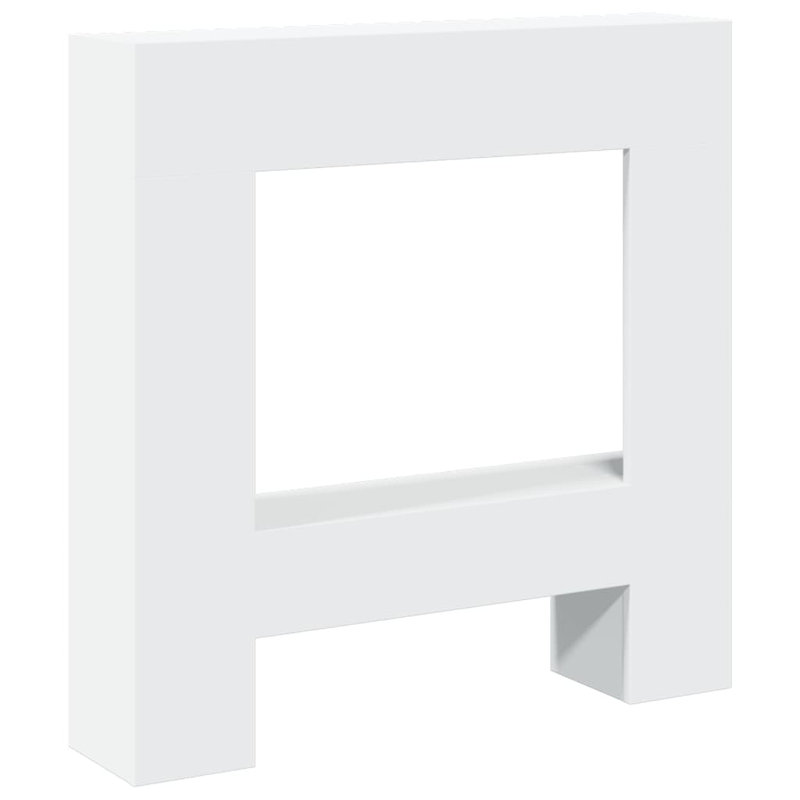 Fireplace Surround 31.9X7.1X32.3" Engineered Wood, White