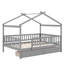 Lit simple en bois-13585236