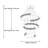 3 - Light Unique / Statement Tiered LED Chandelier-66304252