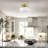 Chelsea 1-Light Flush Mount - Brushed Gold-109883189