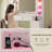 Makeup Vanity Desk With Large Mirror And Lights, Wood Vanity With Charging Station, 6 Drawers And Cabinet, White