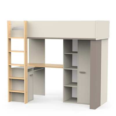 Nigel Loft Bed Piece Bedroom Set