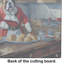 Planche à découper en verre English Bulldog