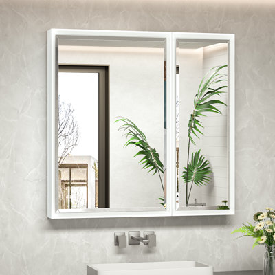 Armoire à pharmacie avec miroir et tablettes Cyrille