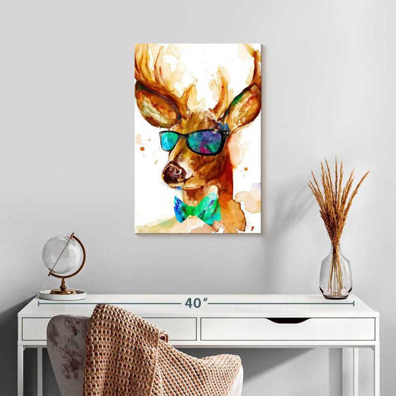 Brampt Cool Deer, 24" H x 16" W