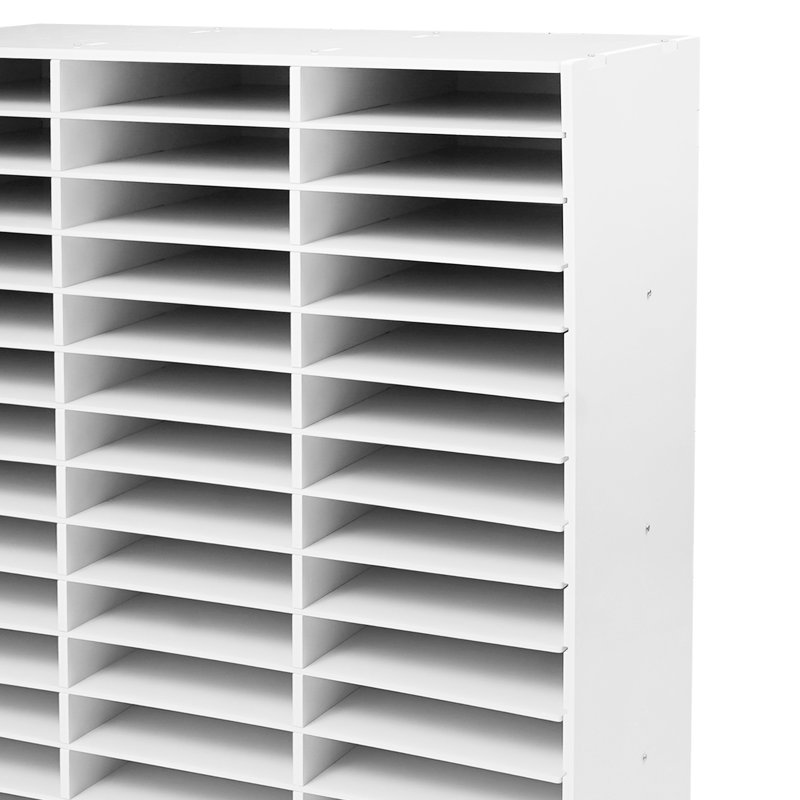 Organisateur de courrier 48 compartiments, Blanc