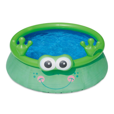 Summer Waves Round Kiddie Pool 20'' H x 96'' W x 96'' L