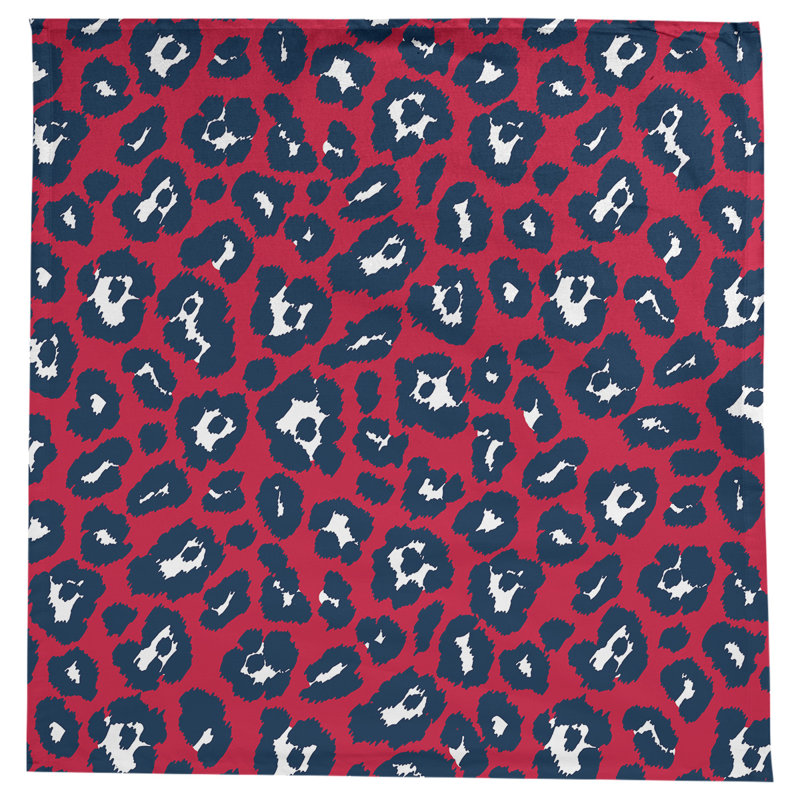 Nappe Football, Rouge / Noir / Blanc, 58 po x 58 po