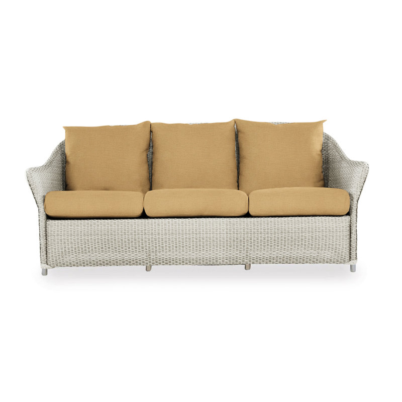 Weekend Retreat Outdoor 3 - Seat Patio Sofa, Callen Driftwood, Linen