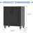 Mobile Storage Cabinet with Locking Doors & Wheels, Rolling Garage Organizer with Adjustable Shelf for Home & Workshop-641714349