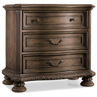 Rhapsody Three Drawer Nightstand