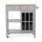 Kitchen Cart(No Include Stool)