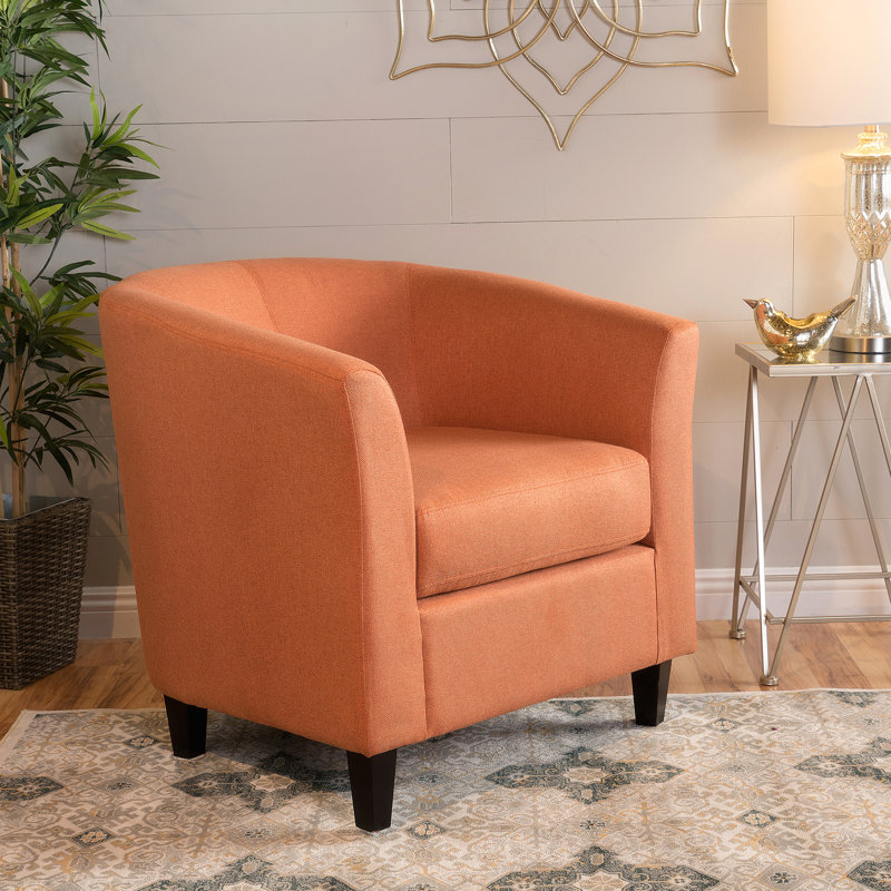 Fauteuil club Plaza, Orange