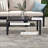 Rectangular Steel Outdoor Coffee Table , 40 " W 24 " D
