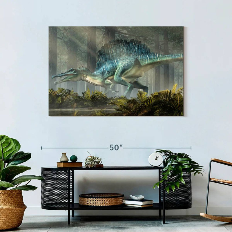 Crowle Panoramic Spinosaurus, 30" H x 45" W