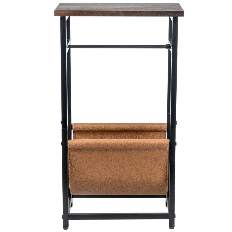 Free standing Toilet Roll Holder with Magazine Storage and Shelf