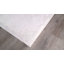Tapis blanc à poils longs Feather-22412350