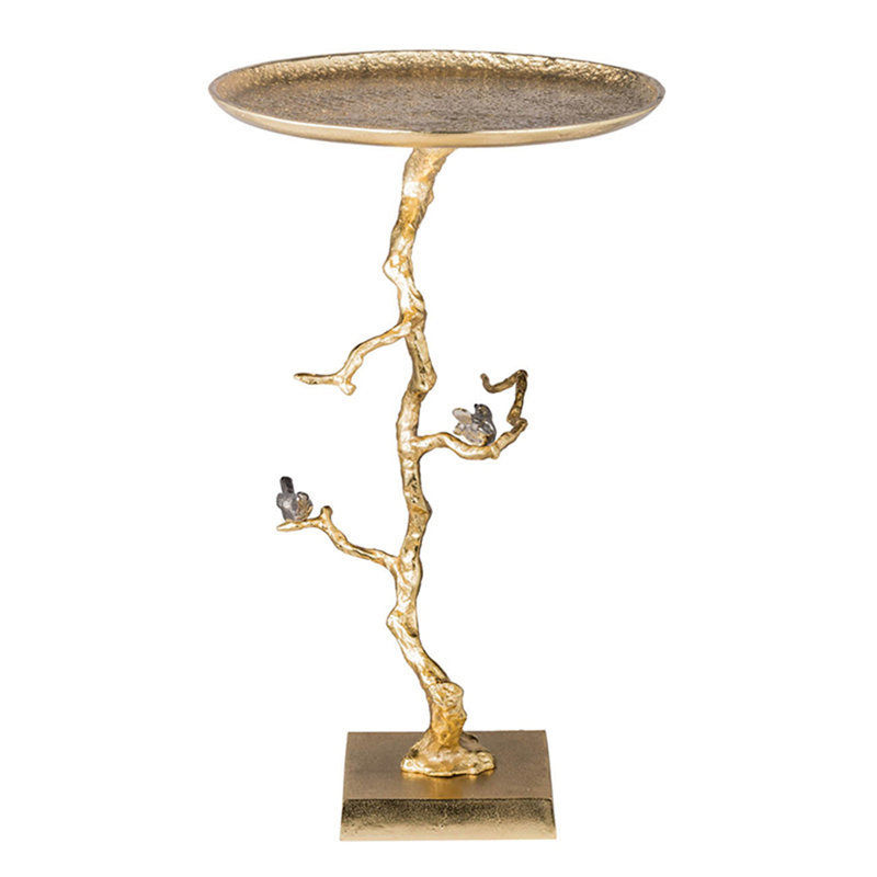 Contemporary Shiny Gold Table