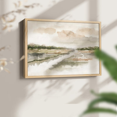 Moody Sunset -Framed Print - Restickable