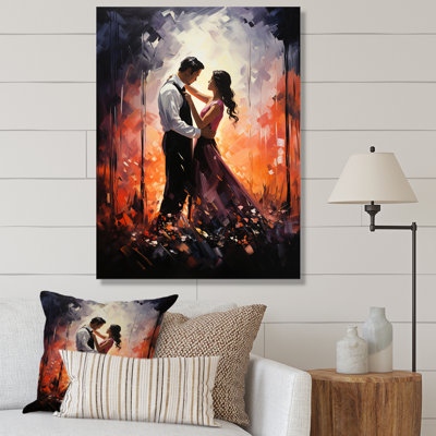 Luehrsen, «Danse romantique du mariage II», reproduction sur toile