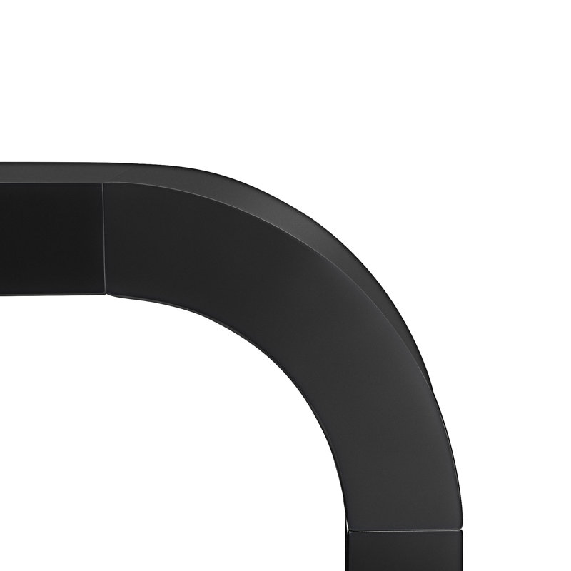 Minimalist Console Table, Black