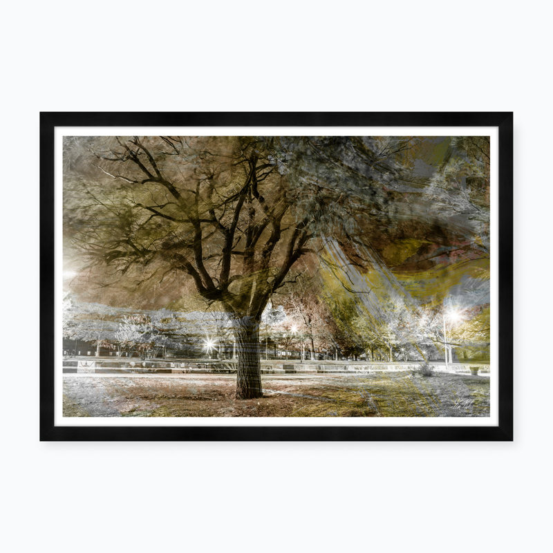 Park In Bronze Print