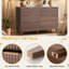 Commode double 6 tiroirs l 47,2 po-1978962331