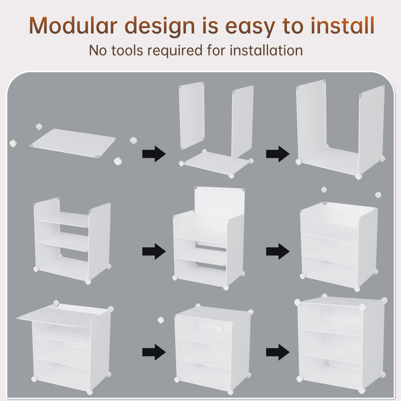 Shoe Rack Organizer 72 Pairs Shoe Cabinet Storage,Tall Shoes Shelves for Living Room Hallway,White