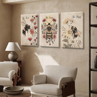 3 Piece Wrapped Canvas Print