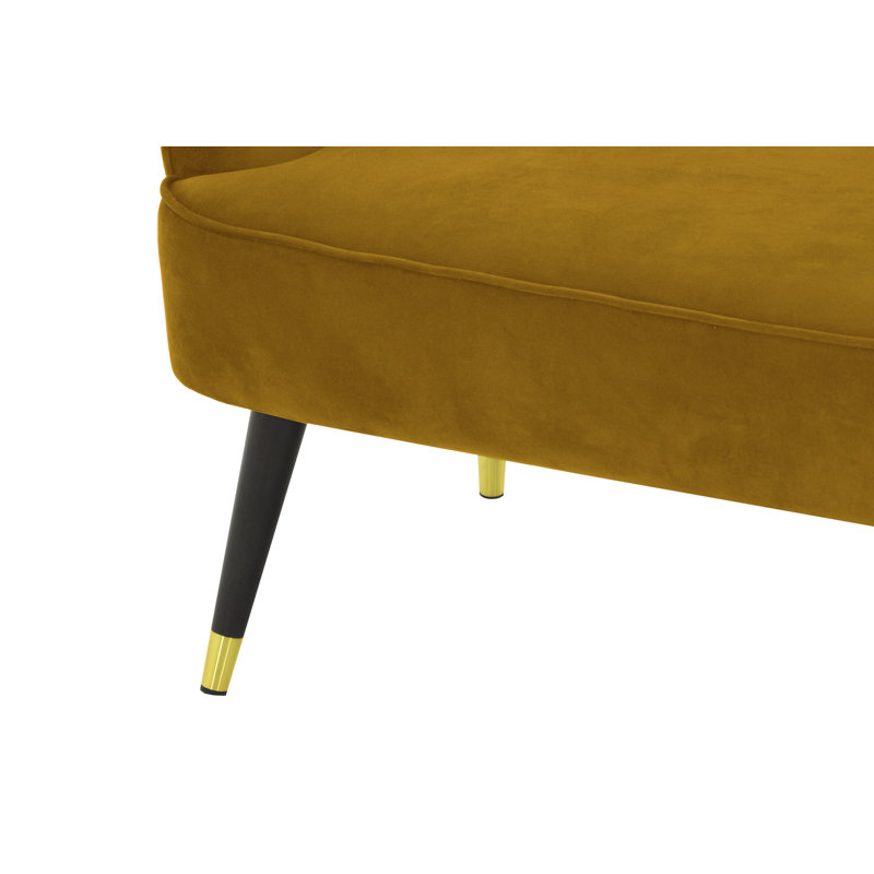 Burnette Sofa, Mustard Yellow
