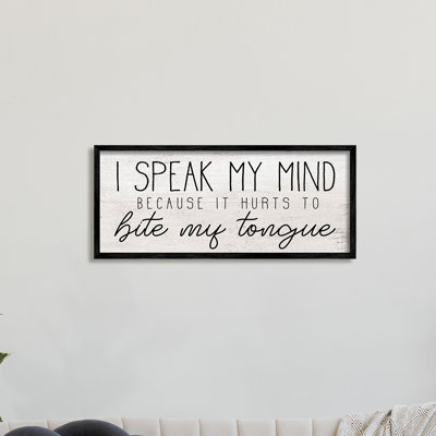 «Hurts To Bite My Tongue»