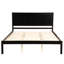 Queen Platform Bed With Headboard In , Wood Slat Base Support, No Box Spring Needed Bedroom Frame For Queen, & Tough-348137656-348137657