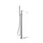 Parallel Floor-Mount Bath Filler Trim With Handshower-1178151327