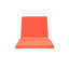Coussin rectangulaire protégé - orange, imperméable pour l'extérieur et confortable