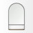 Alphonia Arch Wall Mirror with Shelves
