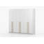 Chanthy 6 Door Laminate Wardrobe