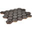 Artefino Jewel, mosaïque hexagonale encadrée de 2 1/2 po (10 pièces par boîte) (10,50 pieds carrés par boîte)-113433592