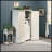 Deniece 35.12'' Wide 6 - Shelf Storage Cabinet