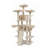 68" Multi-Level Cat Tree with Condos, Scratching Posts and Hanging Baskets, Anti-Tip Design-1662041215