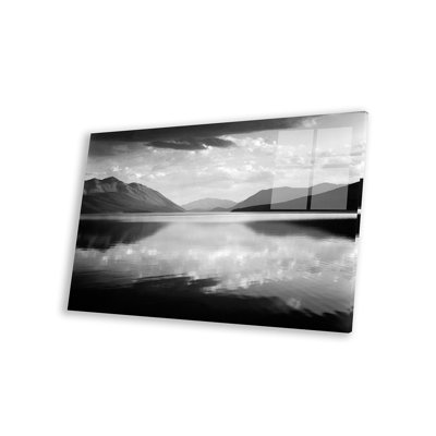«Evening, Mcdonald Lake, Glacier National Park» par Ansel Adams - impression non encadrée