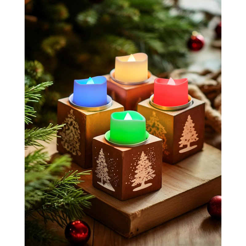 Scented Unscented Flameless Tealight Candle