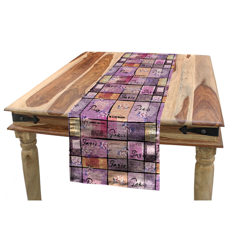 Floral Table Runner, 72" x 16"